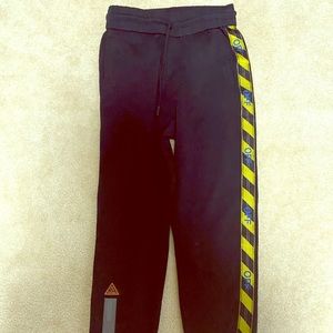 OFF-WHITE Firetape sweatpants